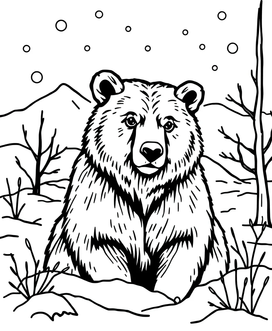 Bear in Winter
