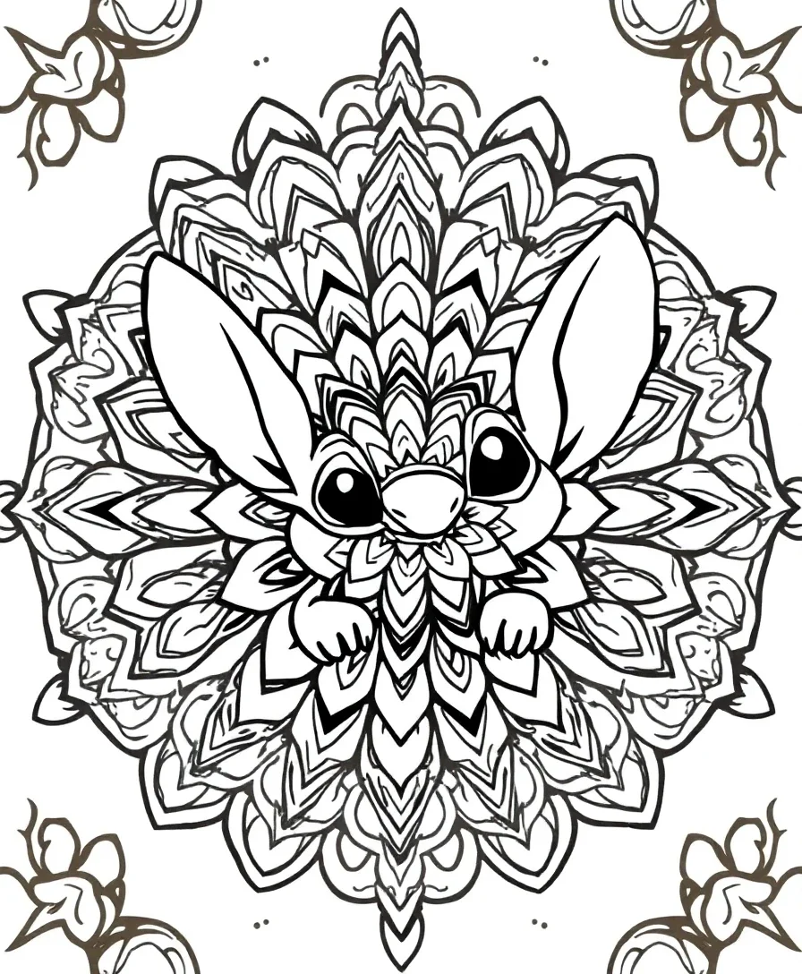 Stitch and Mandala Fusion