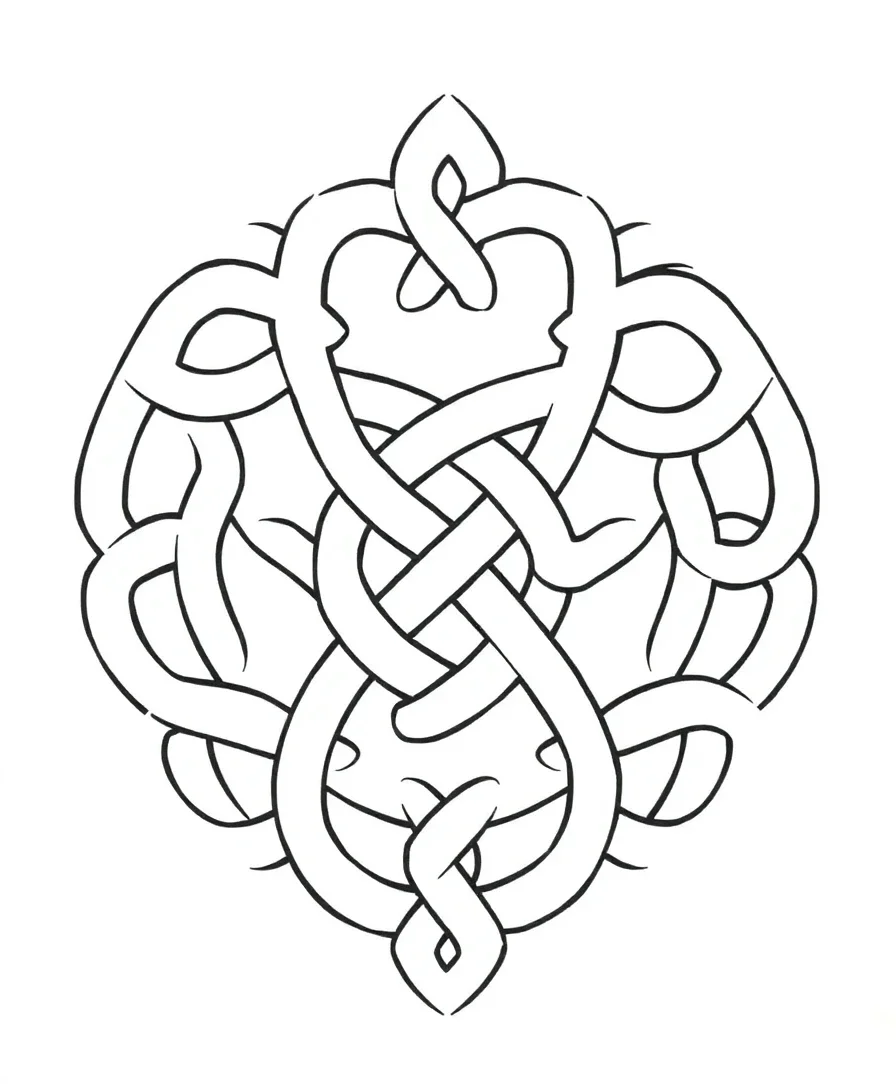 Intricate Celtic Knots