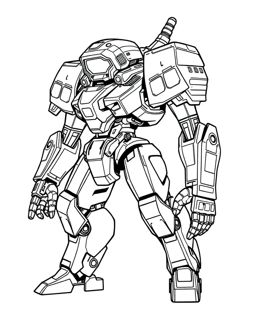Futuristic Mecha