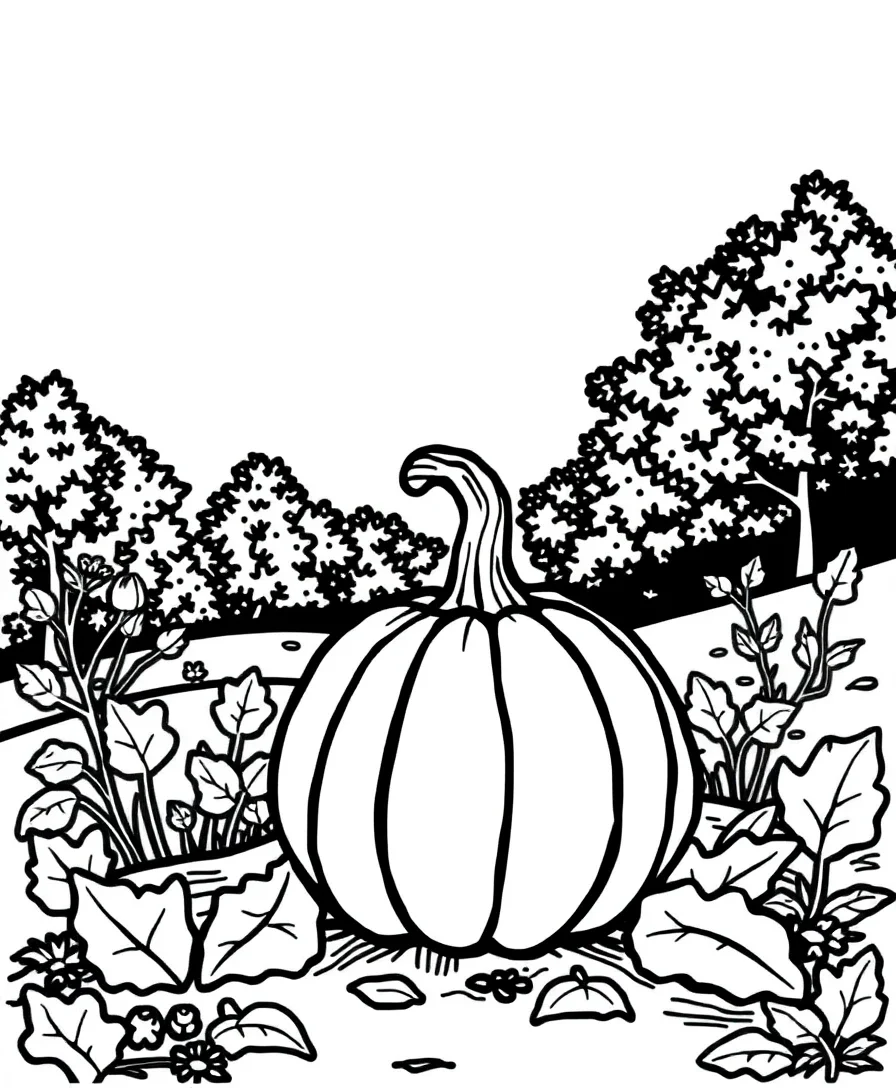 Charming Pumpkin Scenes