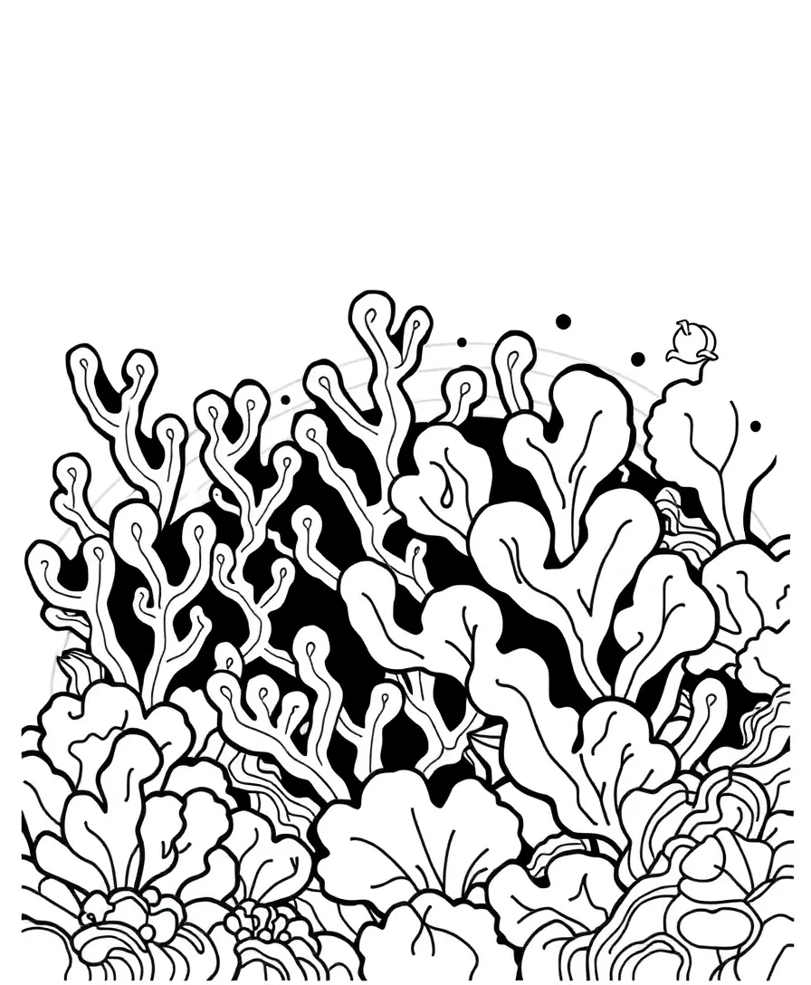 Detailed Coral Reef