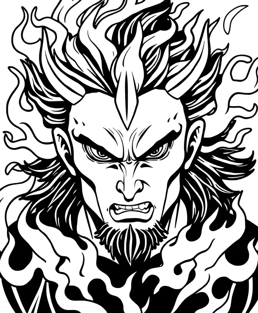 Rengoku's Fiery Spirit