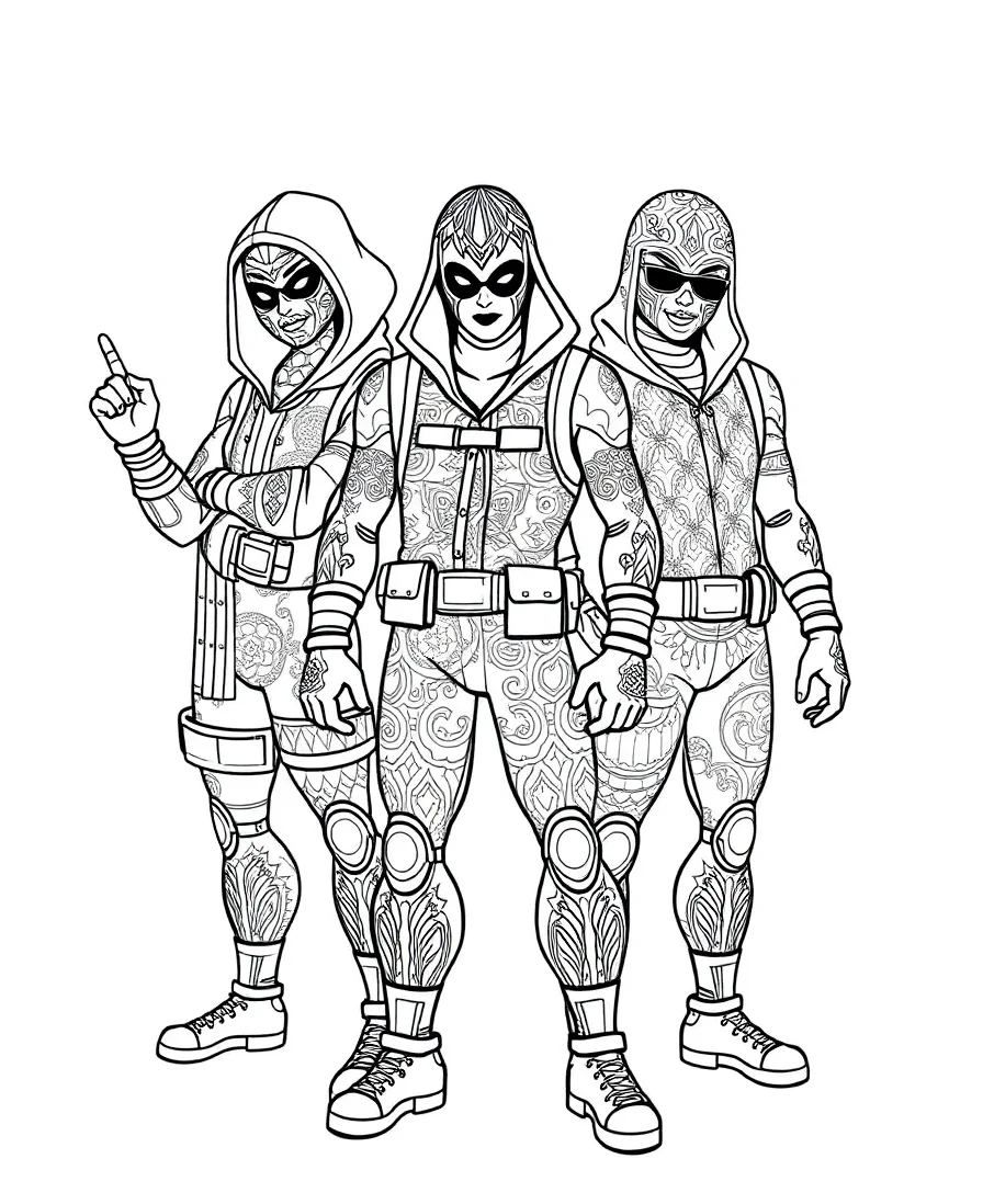 Detailed Fortnite Skins
