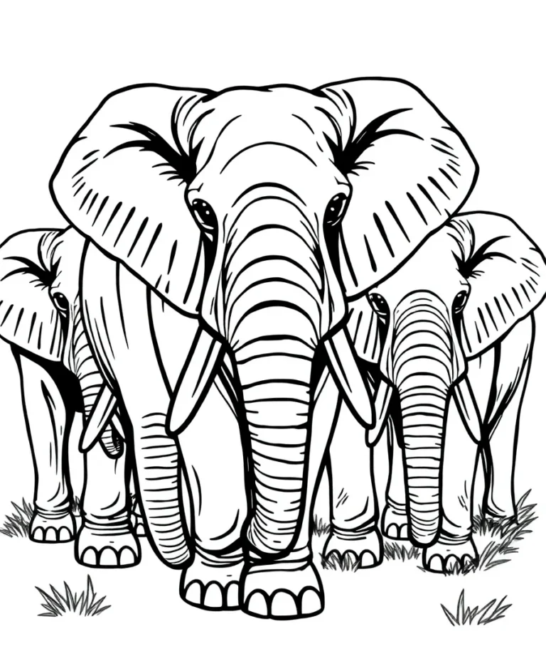 15 Charming and Easy Coloring Pages for Line Art Lovers