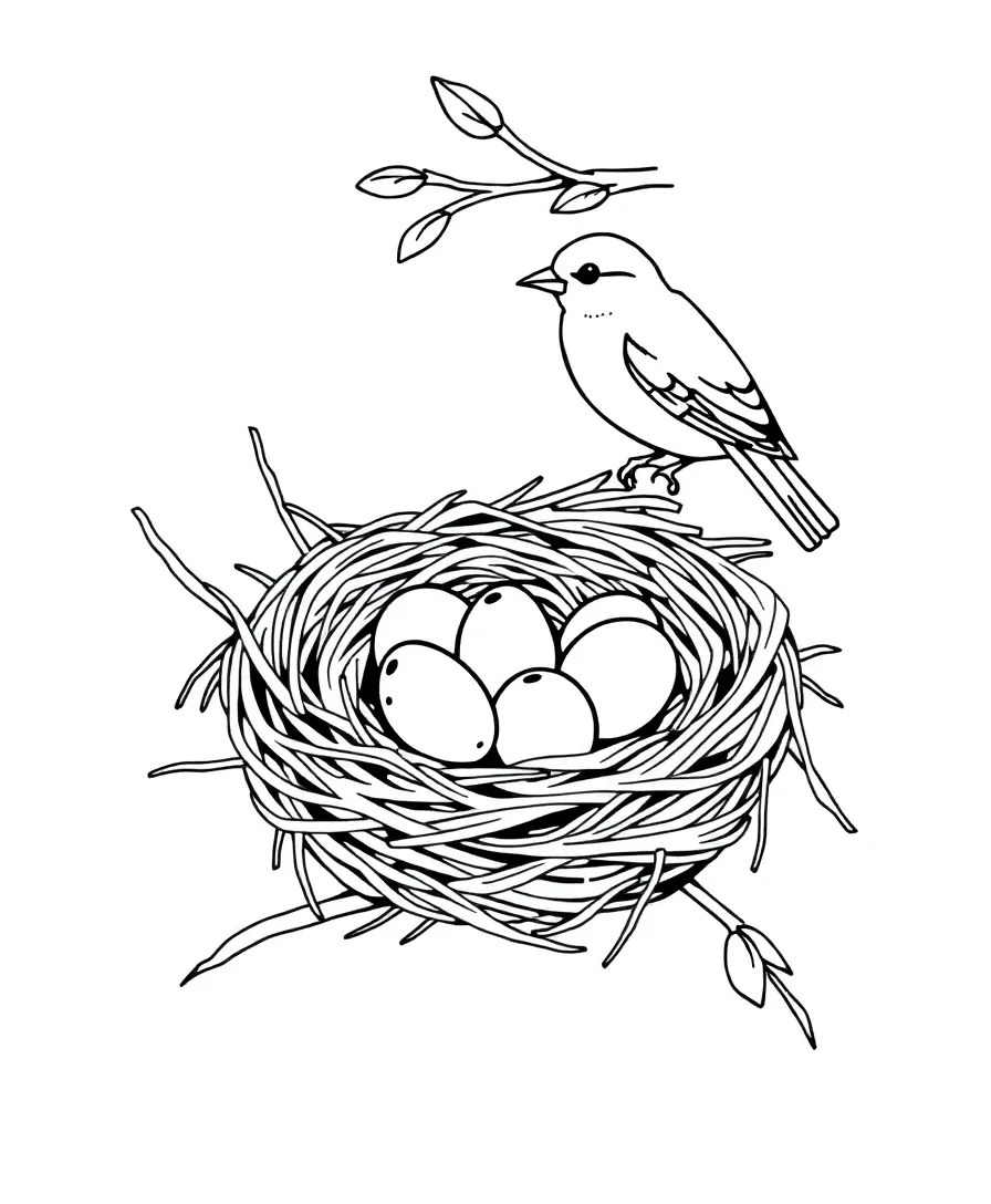 Charming Bird Nests