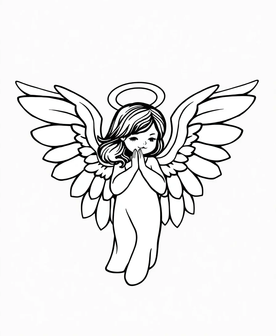 Majestic Christmas Angel