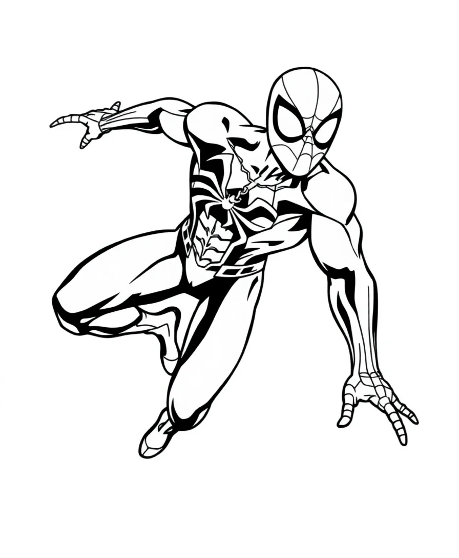 Spiderman in Action