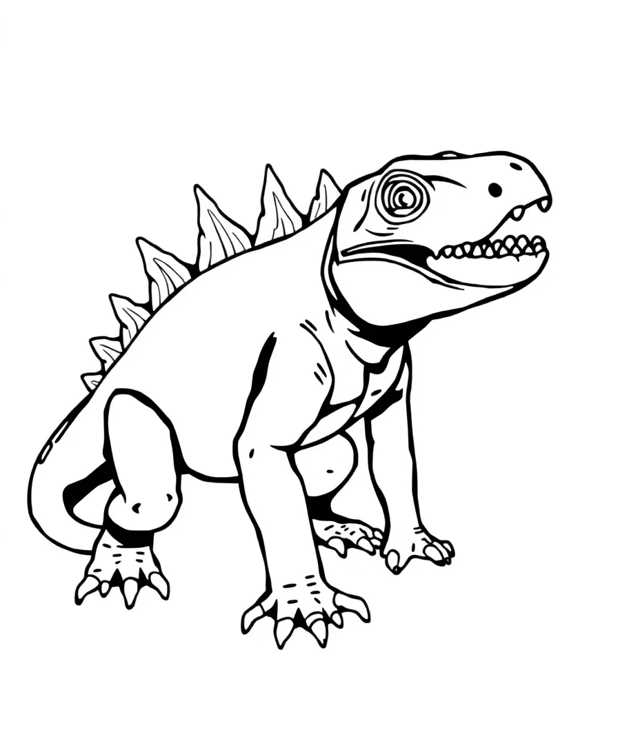 Iguanodon Strength in Simplicity
