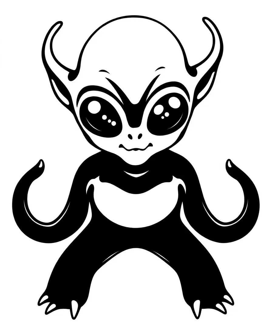 Quirky Kawaii Aliens