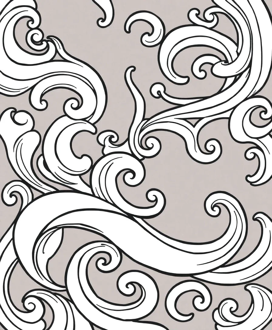Abstract Swirls