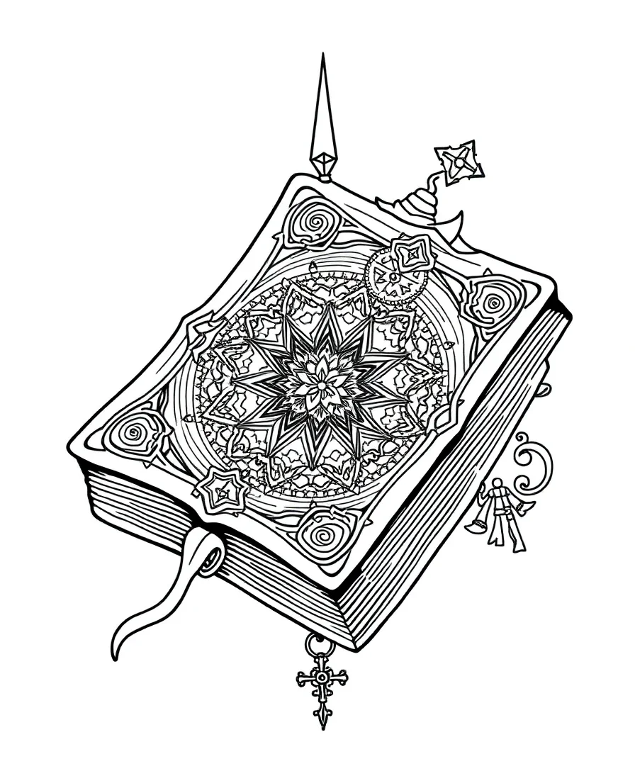 Magical Spell Book