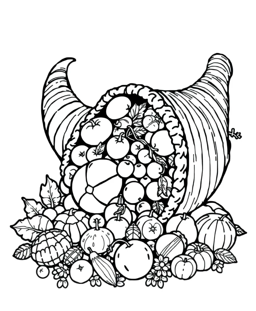 Stylized Cornucopia