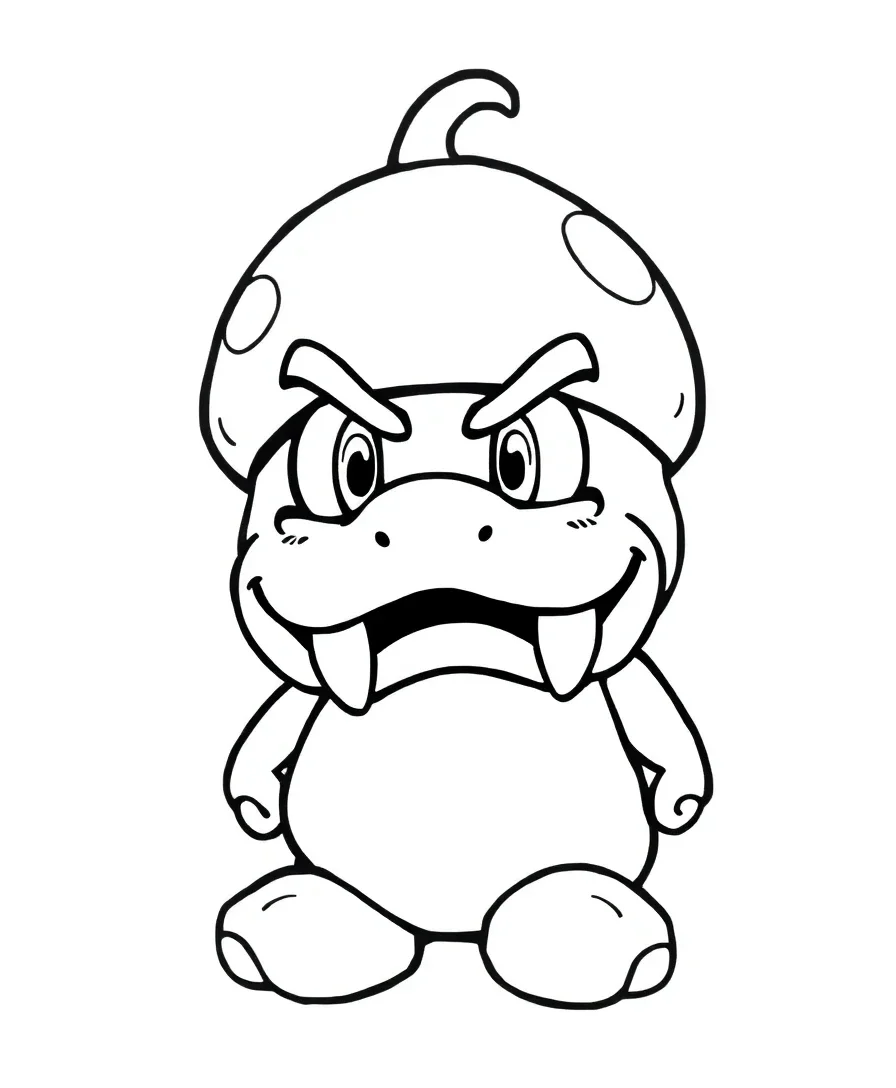 Goomba's Curious Stare