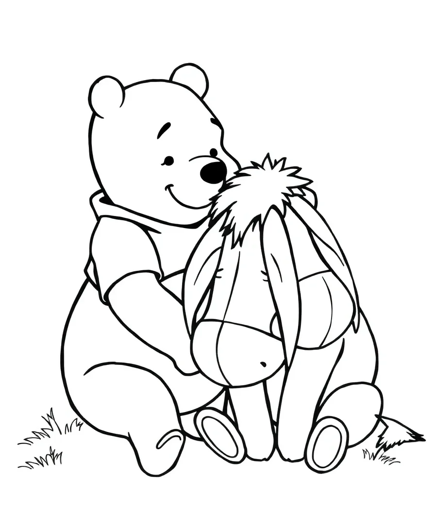 Pooh with Eeyore