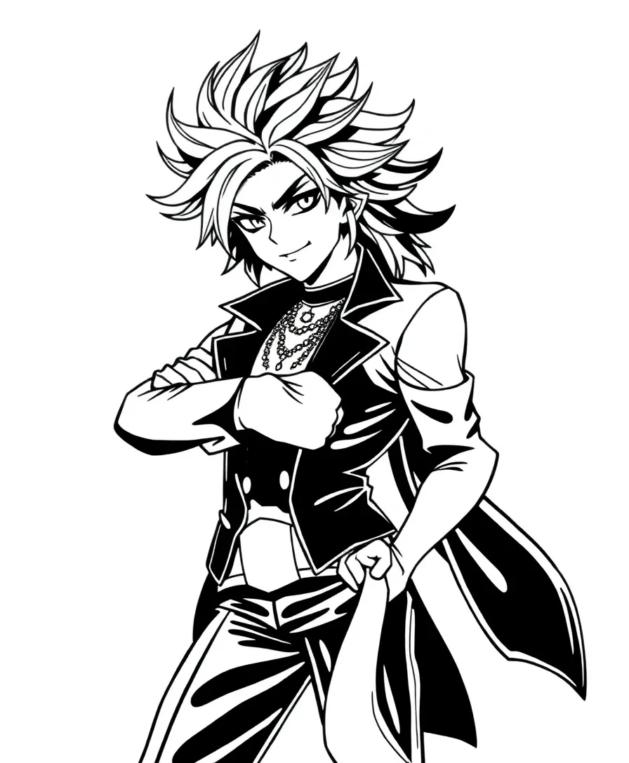 Tengen's Flashy Style