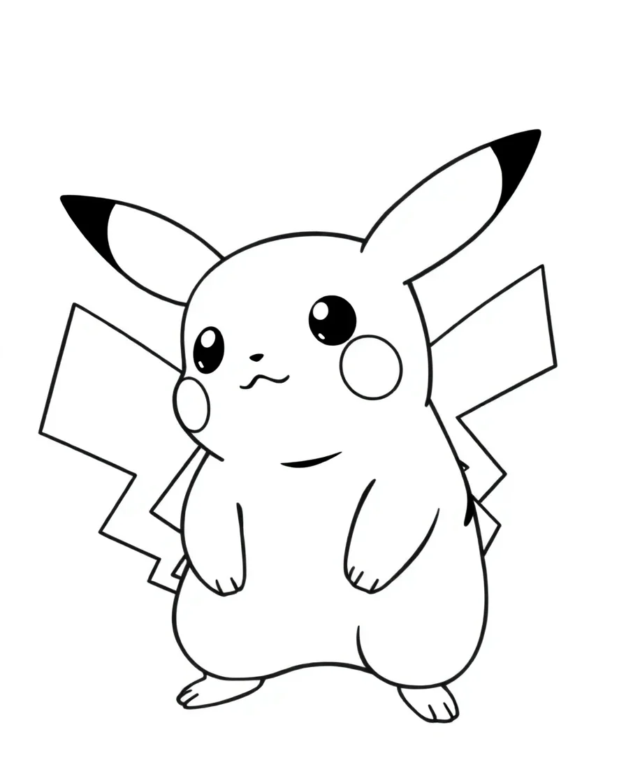 Pikachu's Curious Look