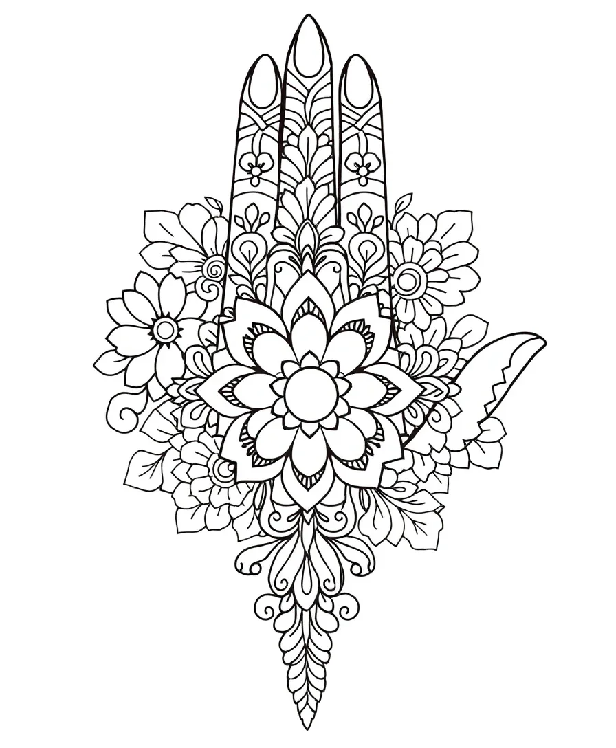 Intricate Henna Patterns