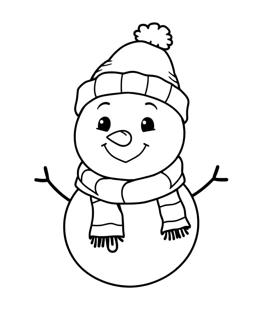 Joyful Snowman